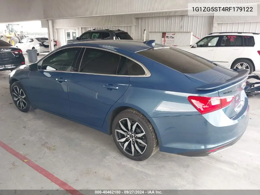 1G1ZG5ST4RF179122 2024 Chevrolet Malibu Fwd Rs