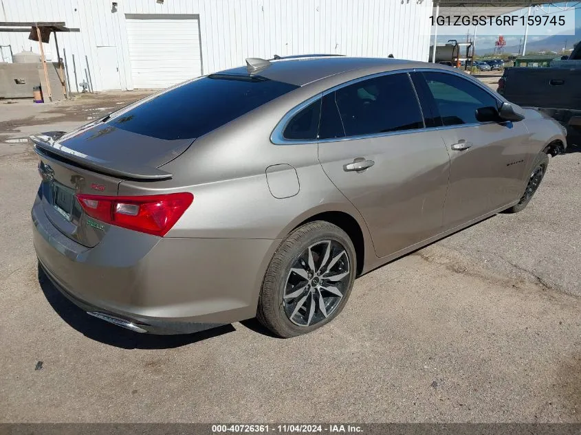 1G1ZG5ST6RF159745 2024 Chevrolet Malibu Fwd Rs