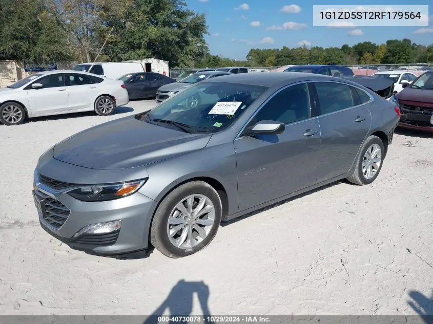 2024 Chevrolet Malibu Fwd 1Lt VIN: 1G1ZD5ST2RF179564 Lot: 40730078