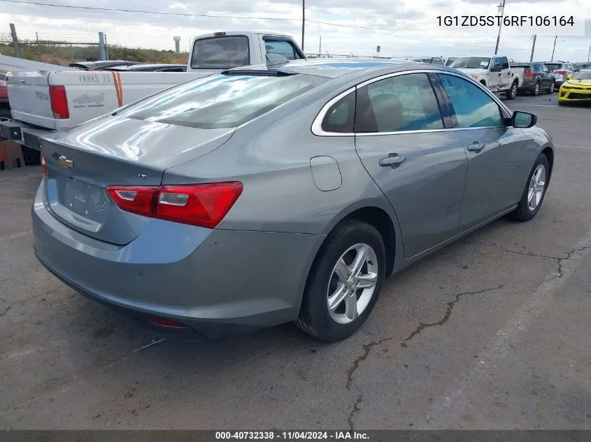 1G1ZD5ST6RF106164 2024 Chevrolet Malibu Fwd 1Lt