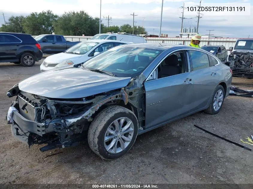 2024 Chevrolet Malibu Fwd 1Lt VIN: 1G1ZD5ST2RF131191 Lot: 40749261