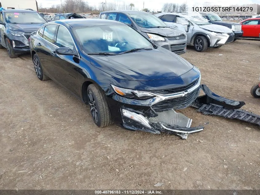 2024 Chevrolet Malibu Fwd Rs VIN: 1G1ZG5ST5RF144279 Lot: 40796183