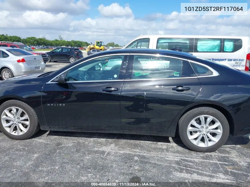 2024 Chevrolet Malibu Fwd 1Lt VIN: 1G1ZD5ST2RF117064 Lot: 40854839