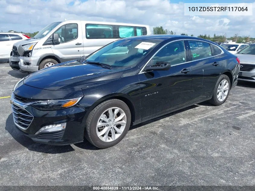 2024 Chevrolet Malibu Fwd 1Lt VIN: 1G1ZD5ST2RF117064 Lot: 40854839