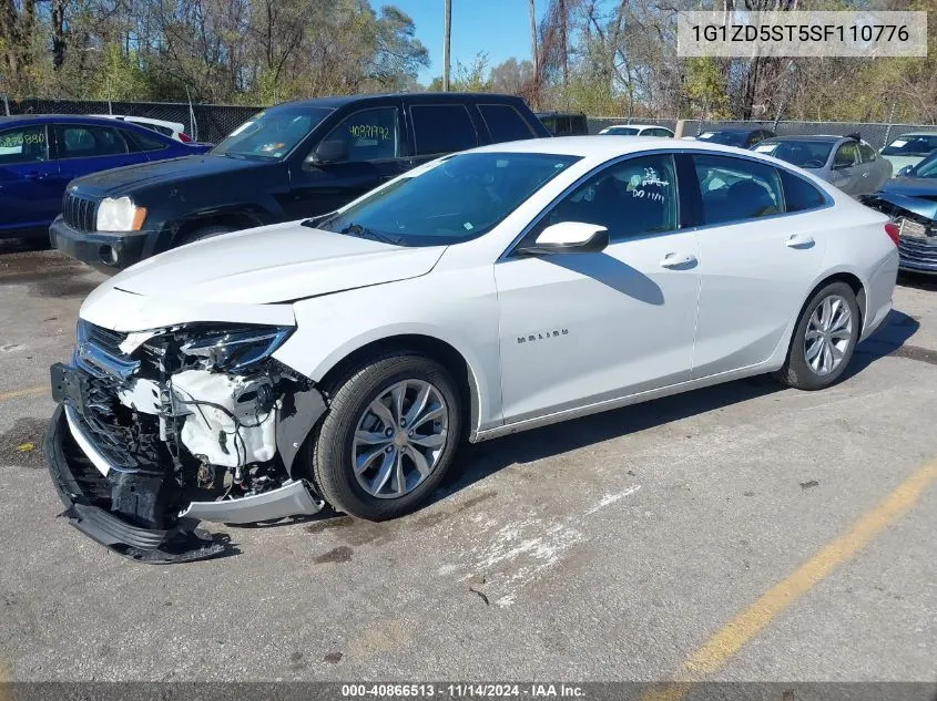 2025 Chevrolet Malibu Fwd 1Lt VIN: 1G1ZD5ST5SF110776 Lot: 40866513