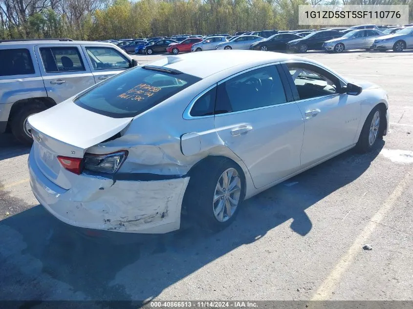 2025 Chevrolet Malibu Fwd 1Lt VIN: 1G1ZD5ST5SF110776 Lot: 40866513