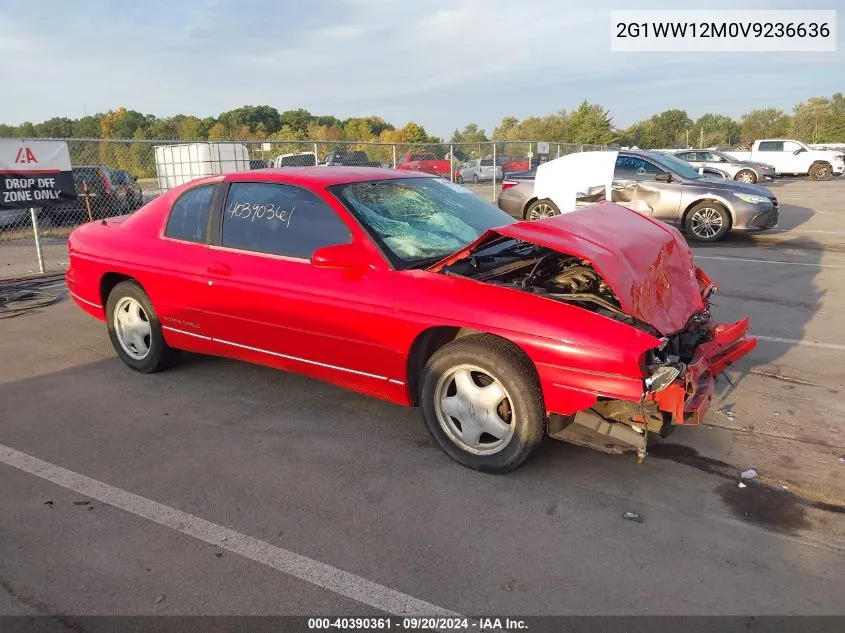 1997 Chevrolet Monte Carlo Ls VIN: 2G1WW12M0V9236636 Lot: 40390361