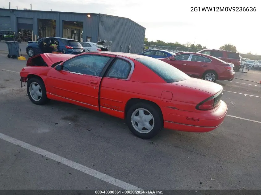 1997 Chevrolet Monte Carlo Ls VIN: 2G1WW12M0V9236636 Lot: 40390361