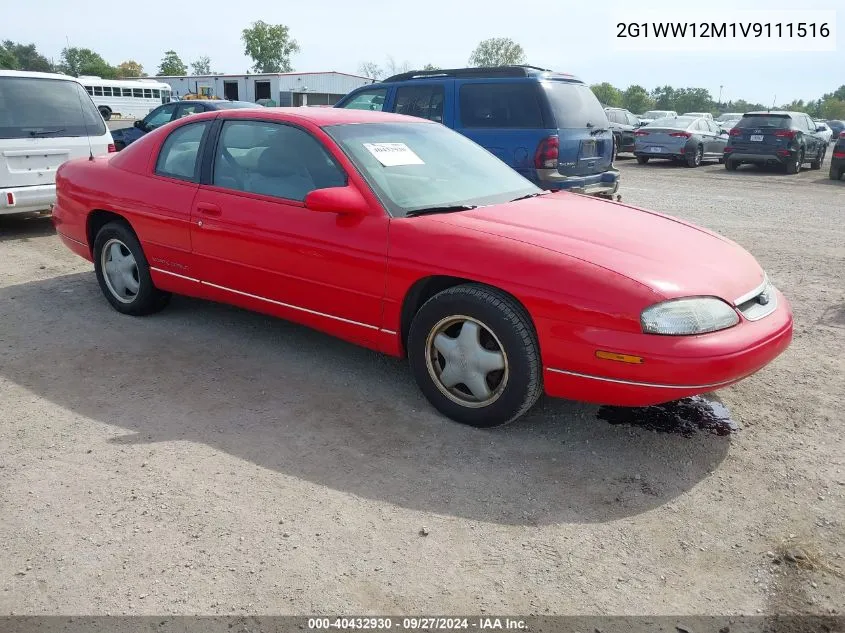 1997 Chevrolet Monte Carlo Ls VIN: 2G1WW12M1V9111516 Lot: 40432930