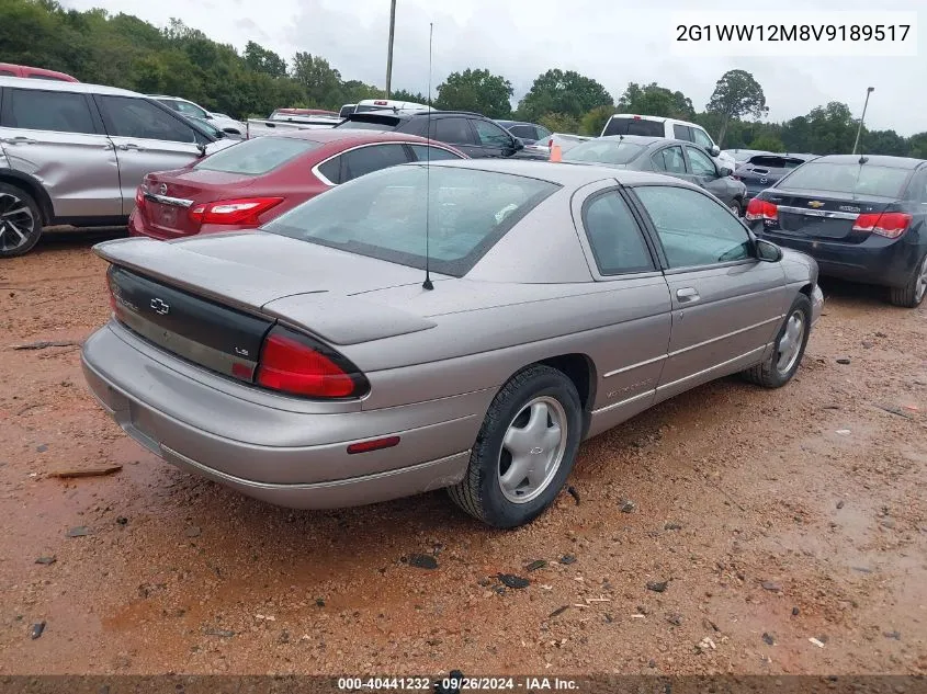 1997 Chevrolet Monte Carlo Ls VIN: 2G1WW12M8V9189517 Lot: 40441232