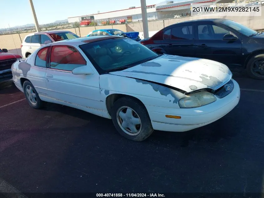 1999 Chevrolet Monte Carlo Ls VIN: 2G1WW12M9X9282145 Lot: 40741858