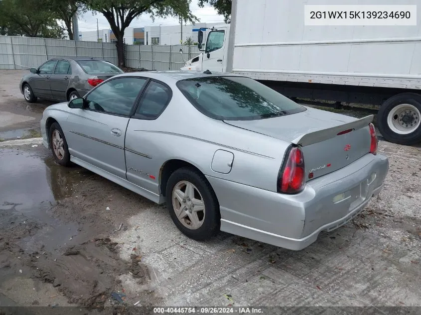 2G1WX15K139234690 2003 Chevrolet Monte Carlo Ss