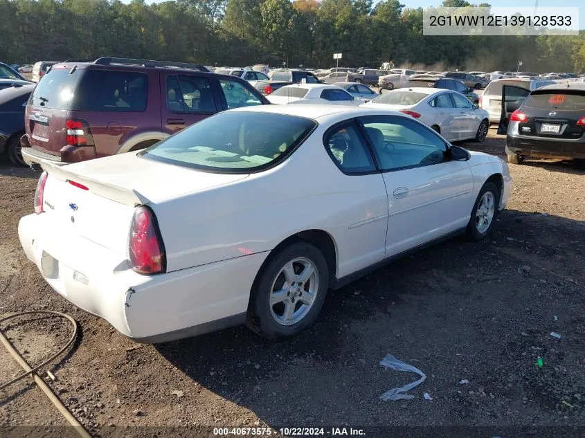 2003 Chevrolet Monte Carlo Ls VIN: 2G1WW12E139128533 Lot: 40673575