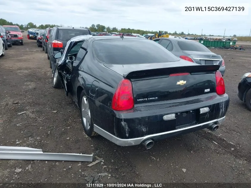 2G1WL15C369427139 2006 Chevrolet Monte Carlo