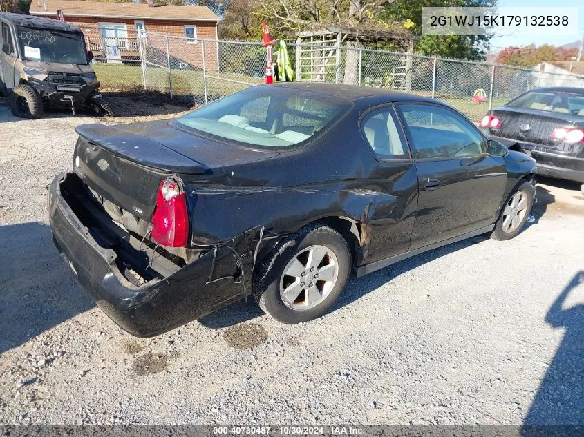 2007 Chevrolet Monte Carlo Ls VIN: 2G1WJ15K179132538 Lot: 40730487