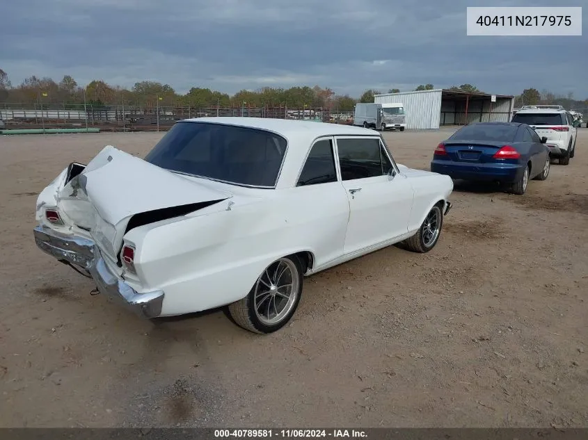 1964 Chevrolet Nova VIN: 40411N217975 Lot: 40789581