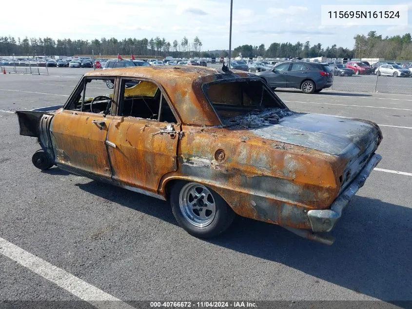 1965 Chevrolet Nova VIN: 115695N161524 Lot: 40766672