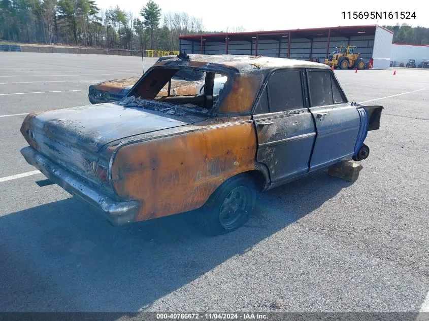 1965 Chevrolet Nova VIN: 115695N161524 Lot: 40766672