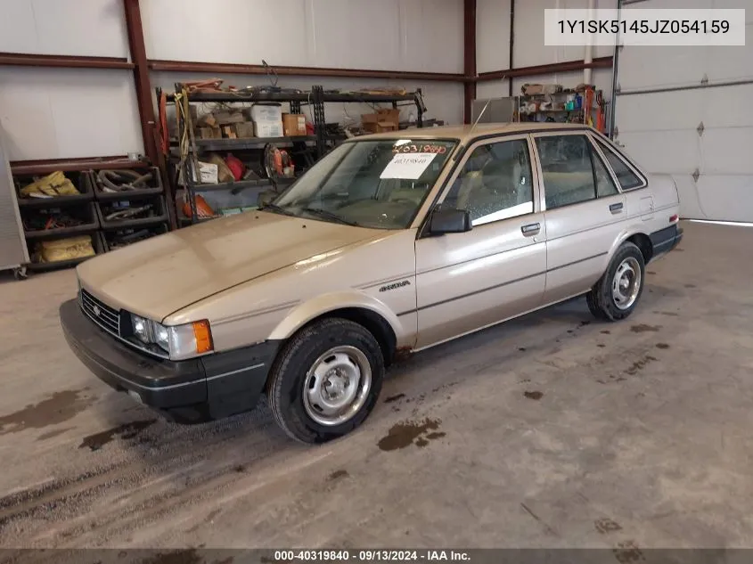 1988 Chevrolet Nova VIN: 1Y1SK5145JZ054159 Lot: 40319840