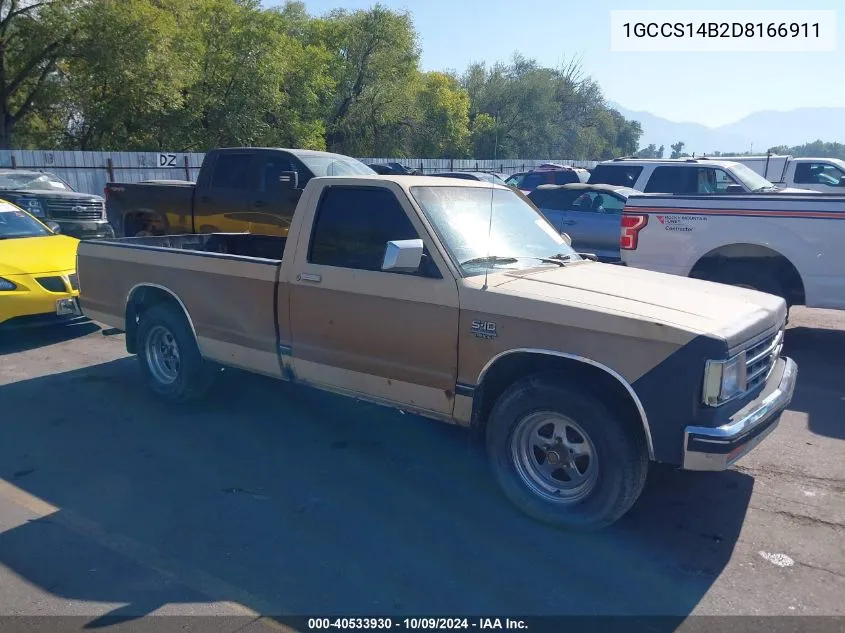 1GCCS14B2D8166911 1983 Chevrolet S Truck S10