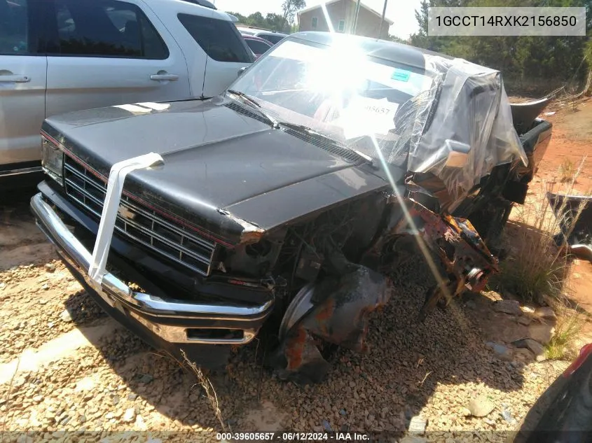 1989 Chevrolet S Truck S10 VIN: 1GCCT14RXK2156850 Lot: 39605657