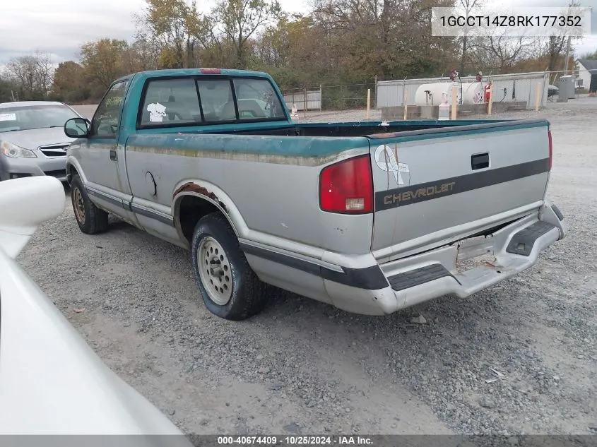 1994 Chevrolet S Truck S10 VIN: 1GCCT14Z8RK177352 Lot: 40674409