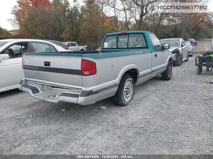 1994 Chevrolet S Truck S10 VIN: 1GCCT14Z8RK177352 Lot: 40674409