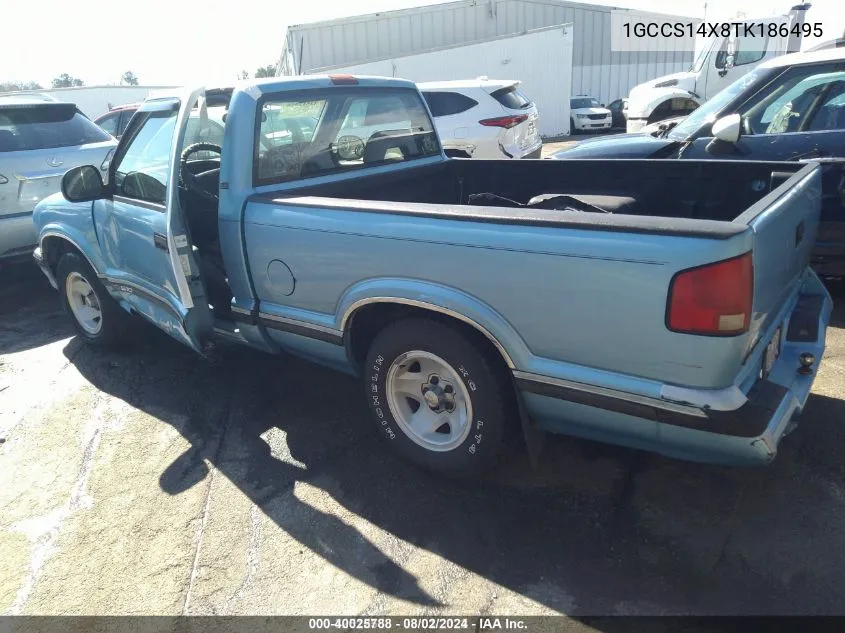 1GCCS14X8TK186495 1996 Chevrolet S Truck S10