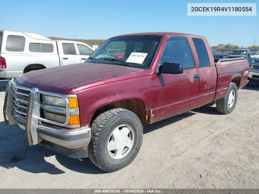 1997 Chevrolet K1500 Fleetside VIN: 2GCEK19R4V1180554 Lot: 40676336