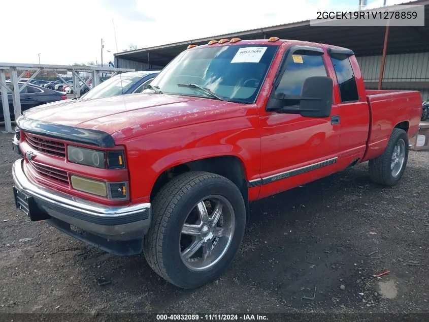 1997 Chevrolet C/K 1500 VIN: 2GCEK19R1V1278859 Lot: 40832059