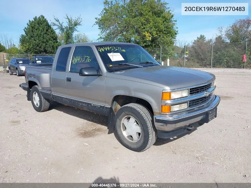 1998 Chevrolet K1500 Sportside VIN: 2GCEK19R6W1270483 Lot: 40445376