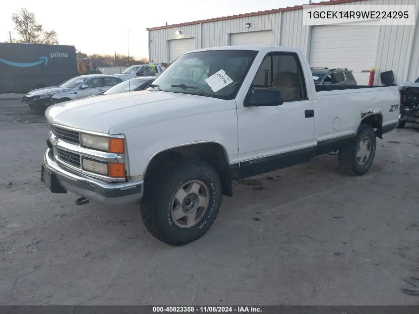 1998 Chevrolet K1500 Fleetside VIN: 1GCEK14R9WE224295 Lot: 40823358