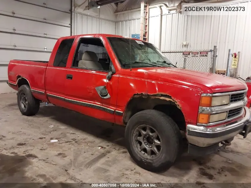 1998 Chevrolet 1500 VIN: 2GCEK19R0W1202373 Lot: 40507058