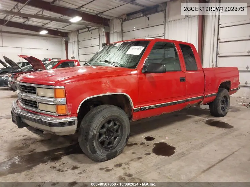 1998 Chevrolet 1500 VIN: 2GCEK19R0W1202373 Lot: 40507058