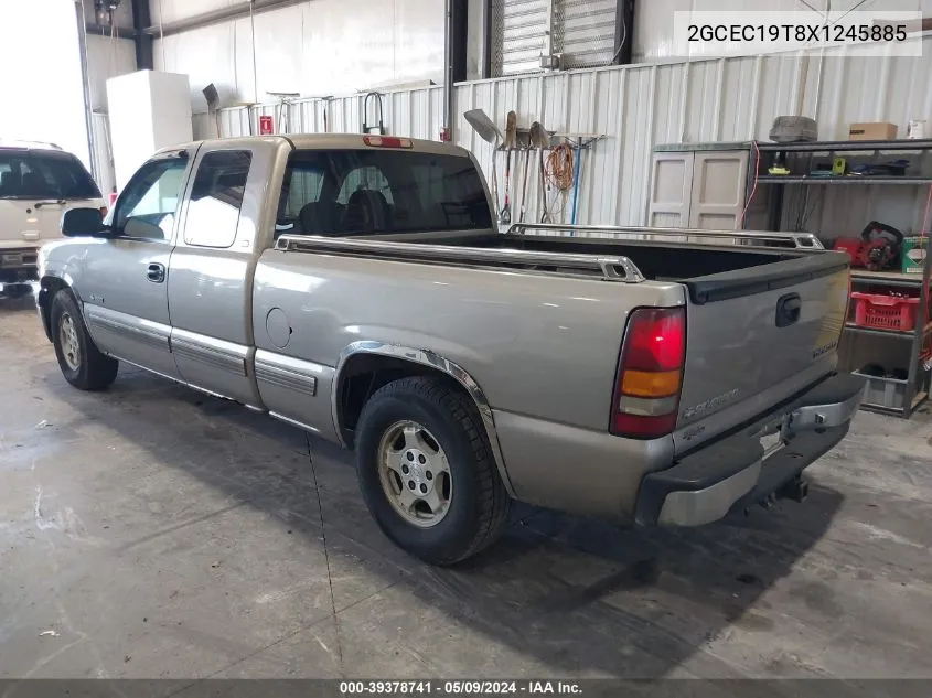 1999 Chevrolet Silverado 1500 Ls VIN: 2GCEC19T8X1245885 Lot: 39378741