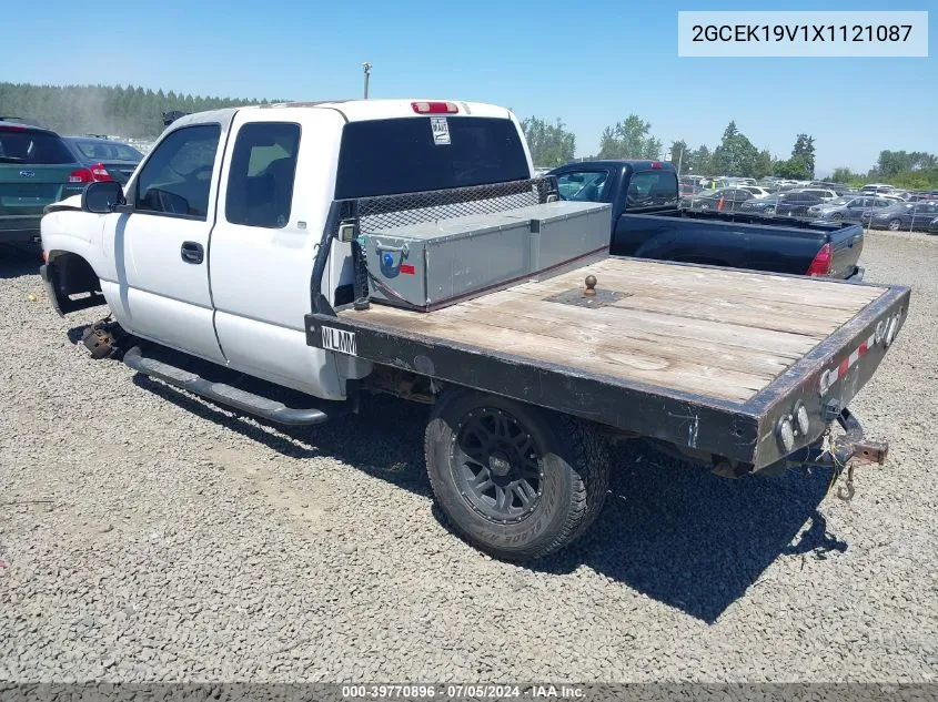 1999 Chevrolet Silverado 1500 VIN: 2GCEK19V1X1121087 Lot: 40347362