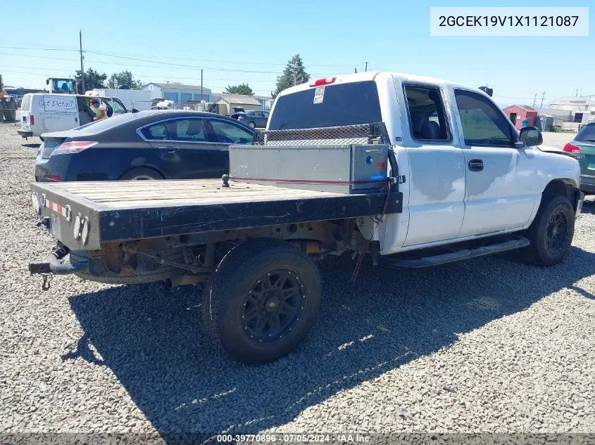 1999 Chevrolet Silverado 1500 VIN: 2GCEK19V1X1121087 Lot: 40347362