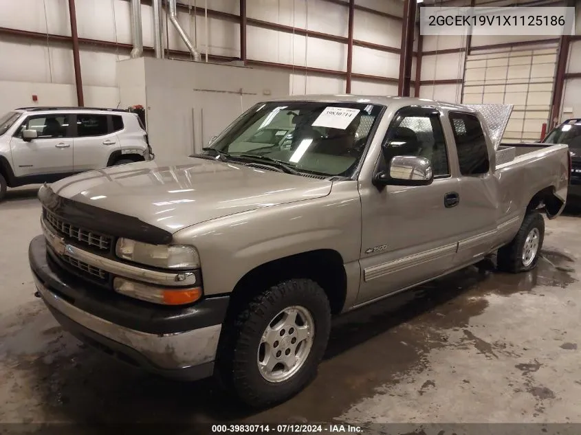 1999 Chevrolet Silverado 1500 Ls VIN: 2GCEK19V1X1125186 Lot: 39830714