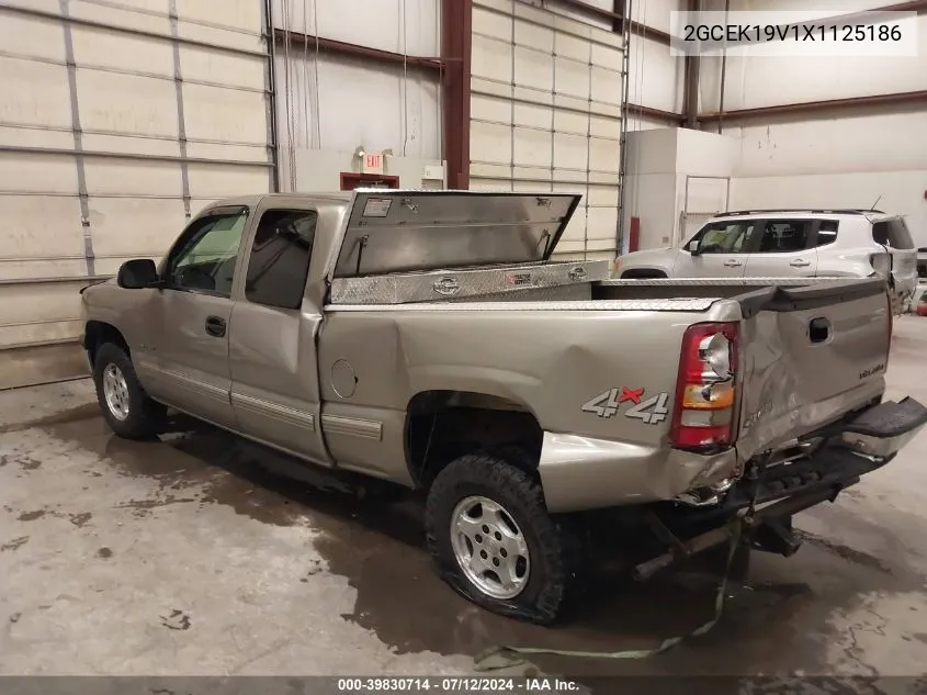 1999 Chevrolet Silverado 1500 Ls VIN: 2GCEK19V1X1125186 Lot: 39830714