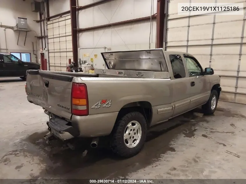 1999 Chevrolet Silverado 1500 Ls VIN: 2GCEK19V1X1125186 Lot: 39830714