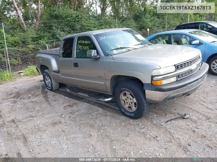 1GCEK19T6XZ167813 1999 Chevrolet Silverado 1500 Ls