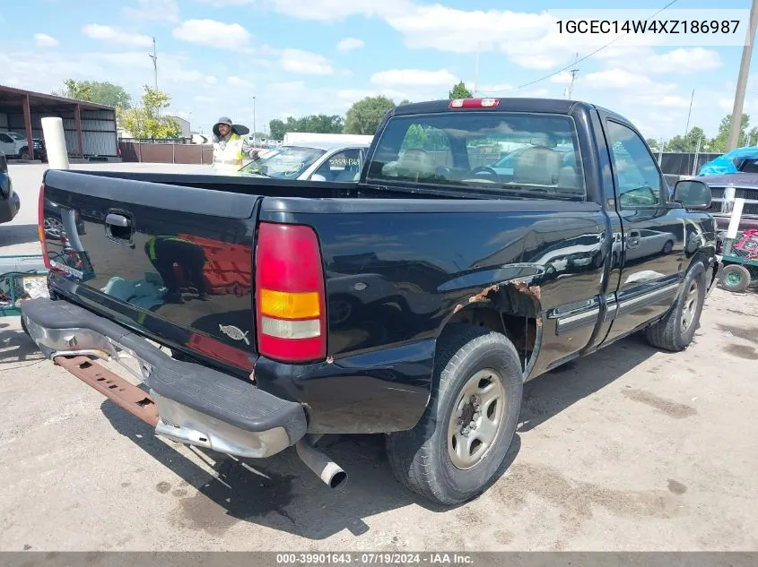 1999 Chevrolet Silverado 1500 VIN: 1GCEC14W4XZ186987 Lot: 39901643