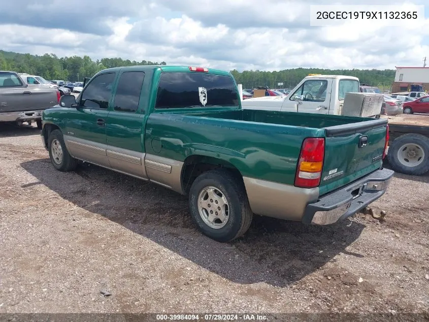 1999 Chevrolet Silverado 1500 Ls VIN: 2GCEC19T9X1132365 Lot: 39984094