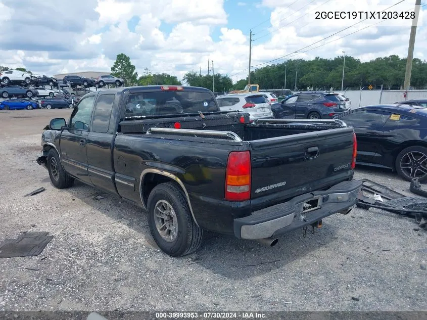 1999 Chevrolet Silverado 1500 Lt VIN: 2GCEC19T1X1203428 Lot: 39993953