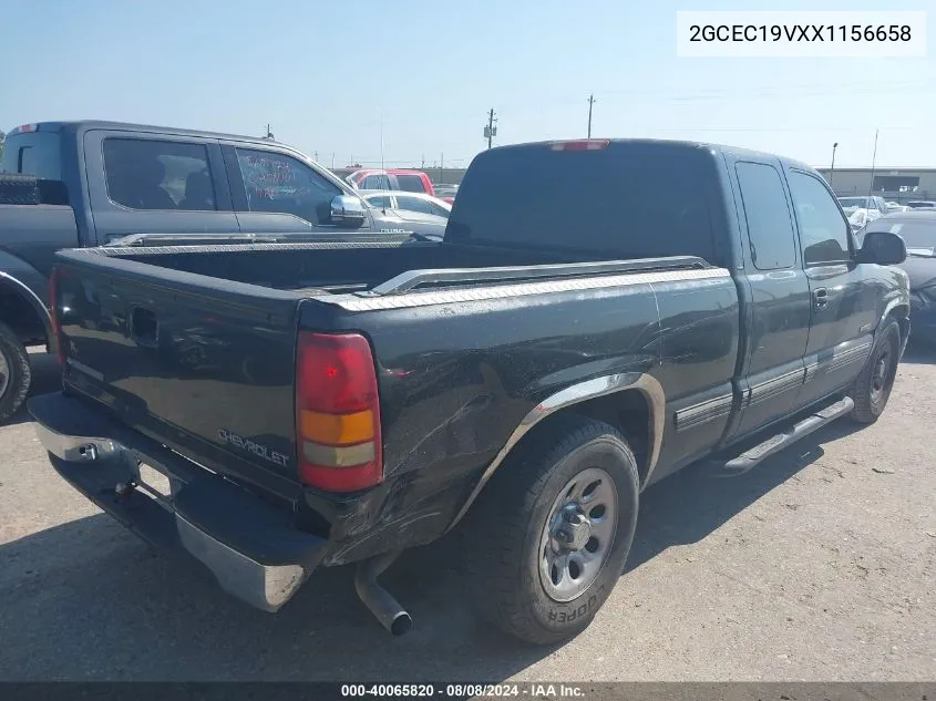 1999 Chevrolet Silverado 1500 Ls VIN: 2GCEC19VXX1156658 Lot: 40065820