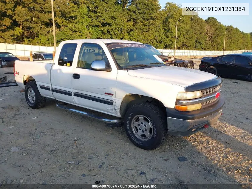 1999 Chevrolet Silverado 1500 Lt VIN: 2GCEK19T0X1231384 Lot: 40078674