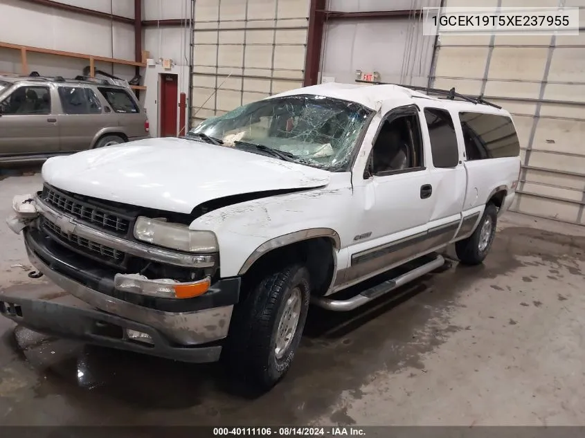 1GCEK19T5XE237955 1999 Chevrolet Silverado 1500 Lt