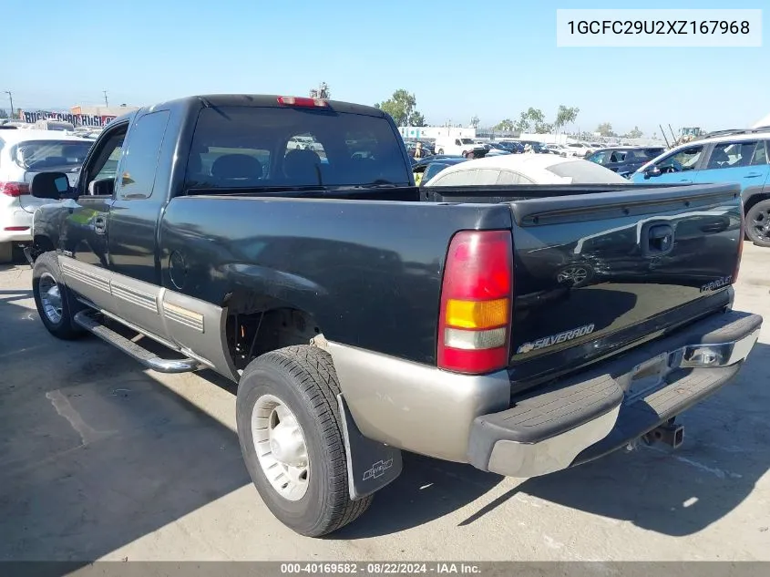 1GCFC29U2XZ167968 1999 Chevrolet Silverado 2500 Ls