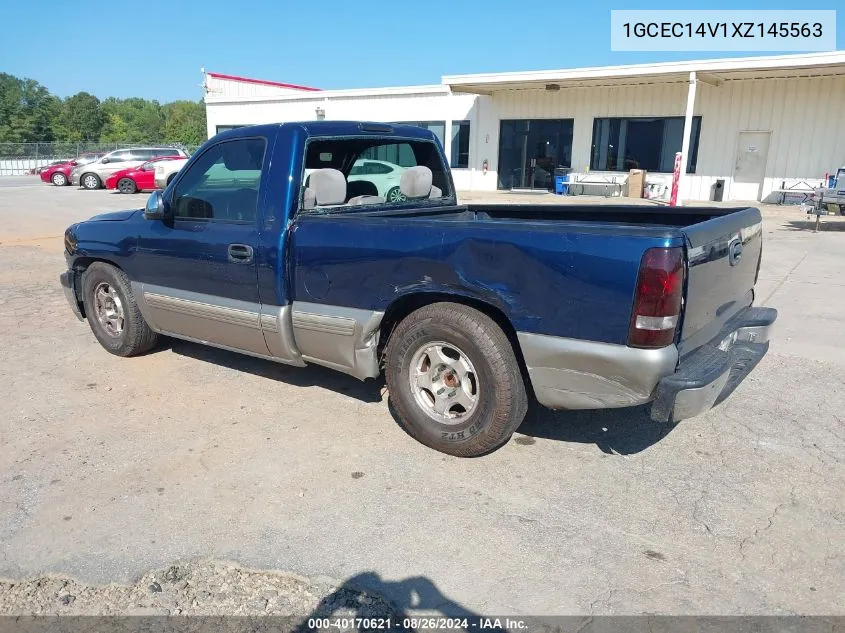 1999 Chevrolet Silverado 1500 Ls VIN: 1GCEC14V1XZ145563 Lot: 40170621