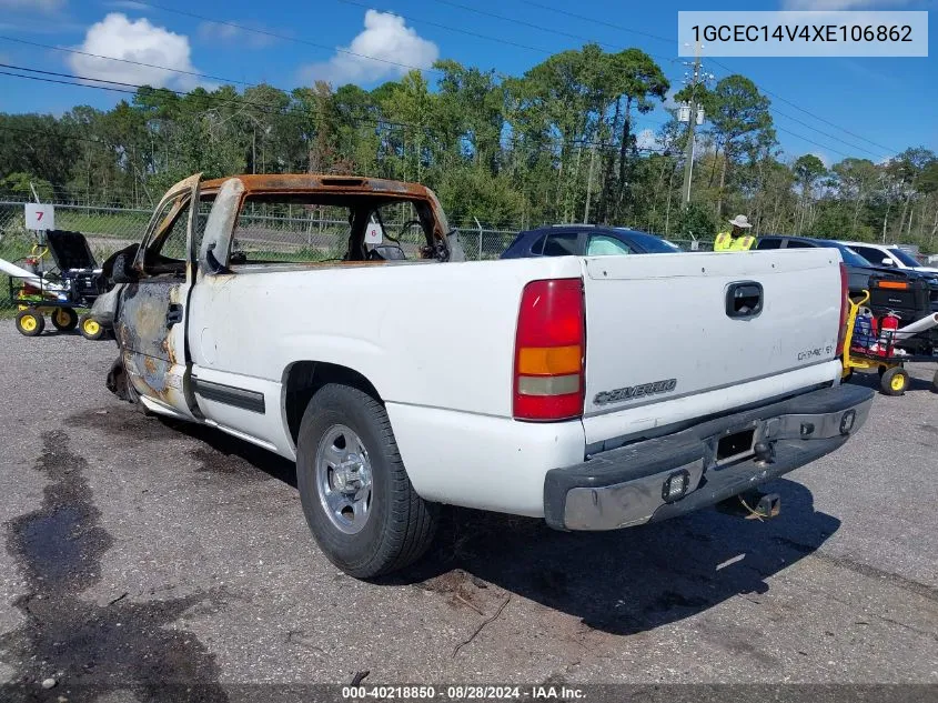 1999 Chevrolet Silverado 1500 Ls VIN: 1GCEC14V4XE106862 Lot: 40218850